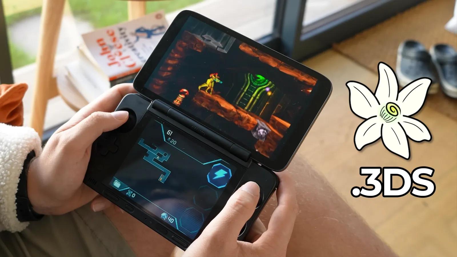 在双屏掌机设备上随身运行 3DS 游戏